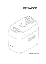 Notice Machine A Pain Kenwood Bm900 Et Pieces Detachees Cuve Courroie Cuilliere Moteur Pale Resistance