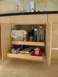 We have cosmetic drawer organizers to keep your bathroom cabinet drawers organized. Pull Out Shelving For Bathroom Cabinets Storage Solution Shelves That Slide