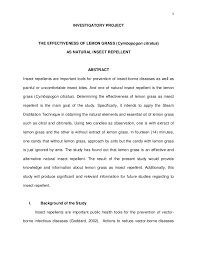 The Effectiveness Of Lemon Grass As Natural Insect Repellent Natural Insect Repellant Lemon Grass Insect Repellent