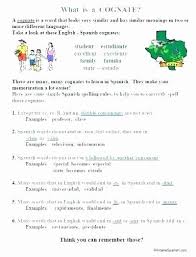 Spanish Reflexive Verbs Worksheet Printable Verb Conjugation English Worksheets Redoakdeer In 2020 Spanish Cognates Cognates English Teaching Materials