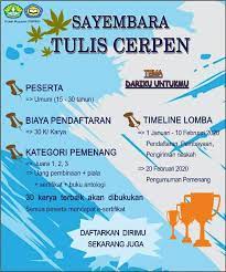 Maybe you would like to learn more about one of these? Unri Kembali Gelar Sayembara Tulis Cerpen Catat Tanggalnya