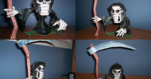 Conker S Bad Fur Day Gregg The Grim Reaper Papercraft Grim Reaper Conkers The Grim