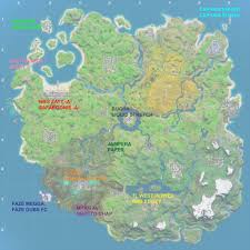 This is a map of drop spots for just those who qualified. Top 10 Duo S Drop Spots Pc Nae Fncs Fortnitecompetitive