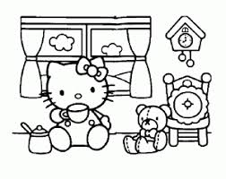 Printable hello kitty coloring pages are suitable for kids of all ages. Hello Kitty Free Printable Coloring Pages For Kids