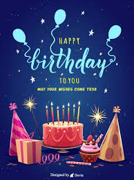 ===== our family would not have been how wonderful it is today without you. Party Hats Cupcakes Happy Birthday Birthday Greeting Cards By Davia
