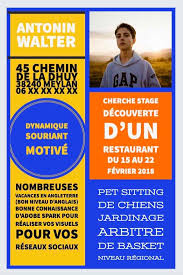 Stage D Observation De 3eme Comment Creer Un Cv Original Avec Adobe Spark C Est Facile Et C Est Gratuit Ludomag