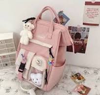 College Cute Bags For Girls For School Nylon School Bags For Teenage Girls  Kawaii College Student Kids