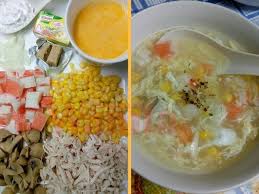 Tak ada idea nak masak menu apa di hari cuti ni? Resepi Sup Ayam Cendawan Ala Cina Resepi Book B