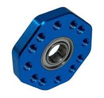 6mm Hex-Shaft Face Bearing Block