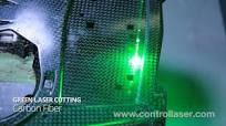 AeroMark® Carbon Fiber Parts - Green Laser Cutting and Marking