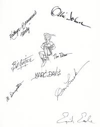 Disney Sketchbook Series Signed Peter Pan Book Signature Page Peter Pan Book Disney Signatures Sketch Book