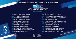 Működteti a jövőben a nehéz helyzetbe került pick szeged férfi kézilabda csapatot és annak. Mol Pick Szeged Kezilabdacsapat Ellenorzott Oldal Facebook