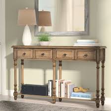 Belichick 58 Solid Wood Console Table Wood Console Table Wood Console Console Table