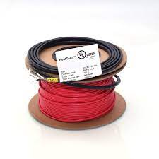 Cable system the cable type of electric floor heating system is a heating cable rolled on a spool that is laid out by the installer 3 apart across the area to heat. Electric Radiant Floor Heating Cable Kits