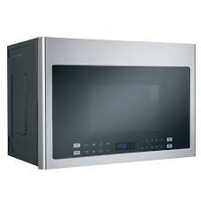 Haier America Four A Micro Ondes A Del Et Hotte Integree 1 4 Pi Inox Hmv1472bhs Reno Depot