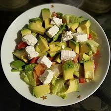 Recettesens On Instagram Salade Toute Simple Laitue Feta Saumon Fume Avocat Tomates Cerises Citron Sel Et