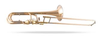 Originally designed as an improvement on the trumpet, the trombone turned out to be an improvement on all. Bass Trombone Haag Brass
