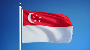 Go here right now to print flags of singapore, country maps, coloring pages, and more. Slow Motion Singapore Flag Stock Footage Royalty Free Stock Videos Pond5