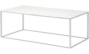 White, round, coffee tables : Minimalista Coffee Table Hivemodern Com