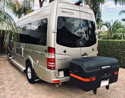 Mercedes Free Spirit Sprinter Van With Stowaway Max Cargo Carrier Hitch Cargo Carrier Hitch Cargo Cargo Carrier