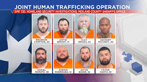 Eight arrested in joint human trafficking operations