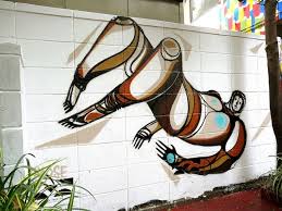 Massive Street Art Characters Illustration Artiste Francais Artiste