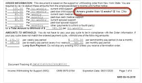 Nys Dcss Income Withholding Worksheet