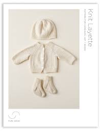 Will she explain about colour, about the necessity of getting the right gauge, combining yarns, choosing the right needles. Knit Layette Purl Soho