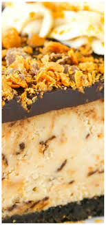 Butterfinger Cheesecake Recipe Butterfinger Dessert Recipe Recipe Cheesecake Recipes Butterfinger Cheesecake Dessert Recipes