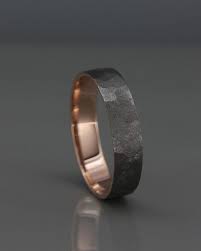 Black 14k Rose Gold Men S Wedding Ring Handmade 14k Solid Etsy Mens Rose Gold Wedding Ring Men S Wedding Ring Mens Wedding Bands