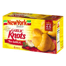 New York Bakery Hand Tied Garlic Knots With Real Garlic 6 Knots Walmart Com Walmart Com