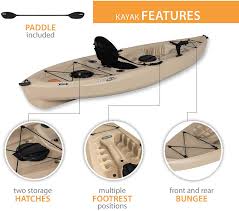 Tamarack angler 100 comes with all the features that are necessary to be presented in any standard fishing kayak. Amazon Com Lifetime 90806 Tamarack Angler 100 Fishing Kayak 2 Pack Paddles Included Sports Outdoors