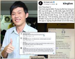 Giữa lúc danh hài hoài linh gặp ồn ào xoay quanh khoản tiền từ thiện hơn 14 tỷ đồng mà khán giả quyên góp cho đồng bào lũ lụt miền trung vào cuối năm ngoái. Vatpkao2gg Kjm