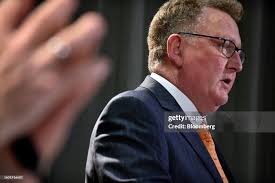 Adrian Orr, governor of the Reserve Bank of New Zealand , speaks... News  Photo