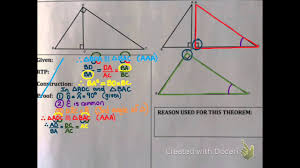 Euclidean geometry is characterized most importantly by the parallel postulate, that through a point not on a given line there is exactly one parallel line. Grade 12 Theorem 5 And 6 Youtube