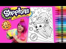 Drains the color from your picture and turns it into a coloring book page. Coloring Shopkins Kooky Cookie Cupcake Chic Giant Coloring Page Crayola Crayons Kimmi The Clown Youtube