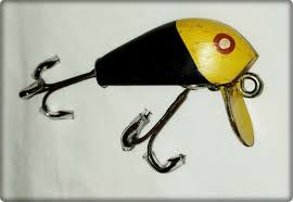 Black And Yellow Fishing Lures Early Hand Made Jester Layfield Lure Black Yellow Head Made In Tx Circa 1930s Vintage Fishing Lures Vintage Fishing Fishing Lures