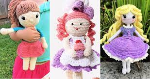 Learn more about chelly's free patterns, free tutorials, and stop motion animations at chellywood.com. 25 Free Crochet Doll Patterns Free Amigurumi Doll Patterns