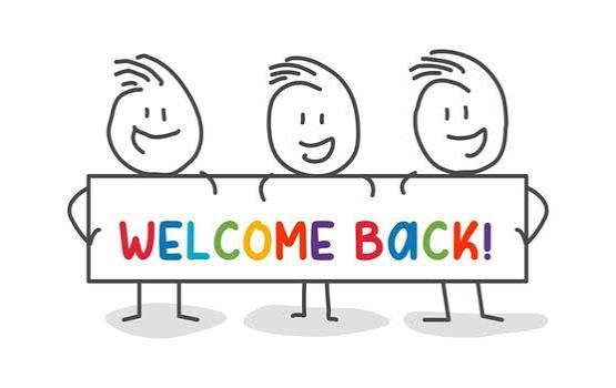 Welcome Back Vectores, Iconos, Gráficos y Fondos para Descargar Gratis