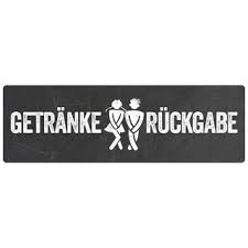 Sind gäste zu besuch, sollen sie sich so wohlfühlen wie möglich. Https Www Xn Schilderknig Djb De Getraenkerueckgabe Schwarz Tuerschild Wc Schild Toilettenschild Gaeste