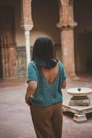 Lidia Tee pattern by Juana Román