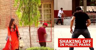 The practice is called gnoming.some instances have become national and international news stories, where people have stolen a garden gnome from a garden, and then sent the owner photos of the gnome for a period of time as a practical joke, before returning it. This Man Played Shaking Off Prank In Public You Can T Miss To Watch How People Reacted Rvcj Media