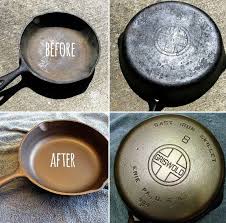 Got Rust If Your Cast Iron Cookware Has Gotten Ruined With Rust Don T Throw It Out It Can Be Easily Saved Cast Iron Seasoning Cast Iron Cast Iron Cleaning