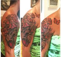 It's actually just the contour of a heart, inked on a girl's wrist. Tattoos Org Always Wear My Heart On My Sleeve For My Family