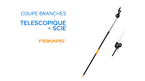 Coupe Branches Telescopique Fiskars 595230 Castorama Youtube