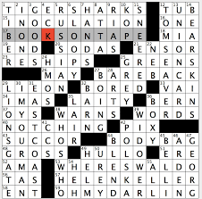But i'm determined to teach her the most important lesson there is in this town: Rex Parker Does The Nyt Crossword Puzzle Title Girl In 1965 1 Hit Fri 12 21 18 Steve Of Rock Guitar Fame 1987 Children S Best Seller Johann 16th Century Defender