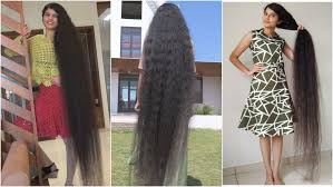 With the majority of men adopting short hairstyles, 'long' can effectively mean anything that goes past the ear. Teen S Hair Reaches Two Metres Making It The Longest Ever Guinness World Records