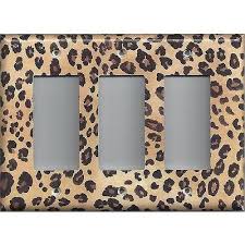 Leopard Cheetah Spots Animal Print African Light Switch Plates Outlet Covers Light Switch Outlet Covers Light Switch Plates