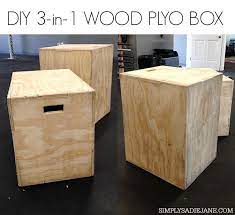 Diy Plyo Box Fitness Pinterest