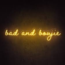 This a collection of some my favourite neon/cyberpunk themed wallpaper engine wallpapers. Bad And Boujie Neon Sign Yellow 39 3 100cm Yes Neon Signs Neon Quotes Neon